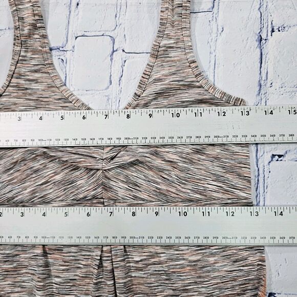 Lucy LucyTech Multicolor Gatherer Bust Active Tank Top Yoga Running WOMENS XS - Picture 3 of 9